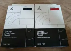 新品未開封　ジョーダン クールダウンタオル 冷却タオル JORDAN　赤　青
