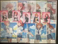五等分の花嫁 きゃらっとくじ ポスター他
