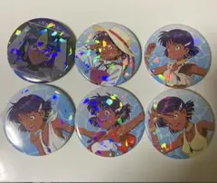 一撃コレクション　ふしぎの海のナディア　75mmホログラム缶バッジ　6個セット