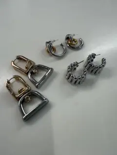 フープピアス 3ペアセット