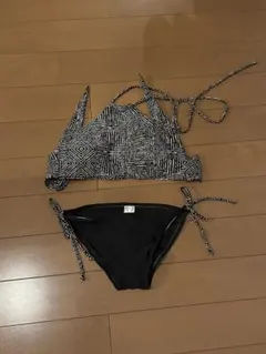 幾何学模様 セパレート水着