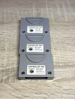 Nintendo 64 コントローラーパック 3個セット