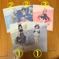 ブルーアーカイブ　ローソンクリアファイル　9枚セット