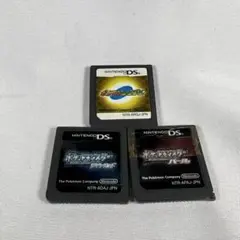 ポケモン DS ソフト 3本セット ダイヤモンド パール ポケモンレンジャー