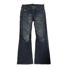TORNADO MART ブラックブーツカットデニム TORNADO MART ブラック グラデーションブーツカットデニム - メルカリ