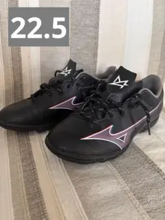 MIZUNO ALPHA サッカーシューズ ブラック レッド 22cm - メルカリ