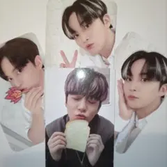 《ATEEZ》ジョンホ　トレカ4枚セットOUTLAW　Platform　パン