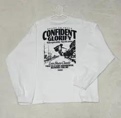 WEGO MEN'S ヘビーウエイトフォトコラージュロンT トップス