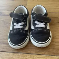 Vans ブラック/ホワイト スニーカー ベルクロ留め