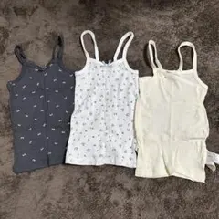 アプレレクールapreslescours ベビー タンクトップ 3枚セット 80