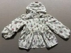 フード付きはながらナイロンパーカー