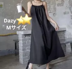Dazy デイジー　ブラック キャミワンピース M