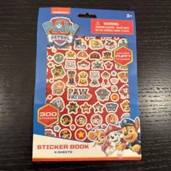 【1シート使用済】PAW PATROL シールブック 3シートのサムネイル