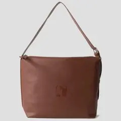 グラニフ イカク　PUショルダーバッグ　ブラウン