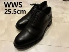 WWS ブラック ビジネスシューズ