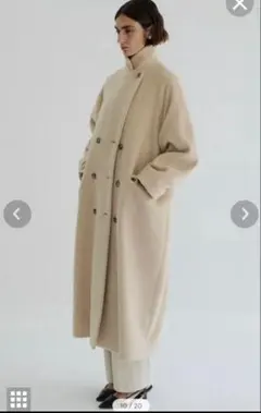 24AW　CLANE DOUBLE WOOL LONG COAT