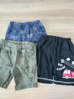 車両プリントパンツ3枚セット