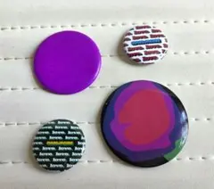 マークジェーコブス&アッシュペーフランス　缶バッジ