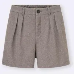 GU ヘリンボーンショートパンツ M 新品未使用
