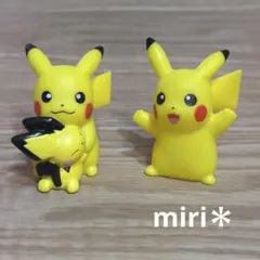 ポケモン 指人形　ピカチュウ　2種セット