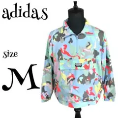 アディダス adidas ナイロンジャケット カモフラ(M)