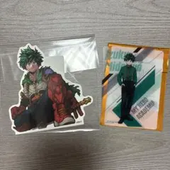ヒロアカ 緑谷出久 デク ステッカー カード 十傑 CAMERA!!