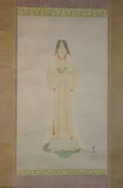 米本豊司「京洛北大原三千院古道之図」紙本 肉筆 掛け軸 掛軸 木村武山師事 絵画 2026年最新】木村武山の人気アイテム - メルカリ