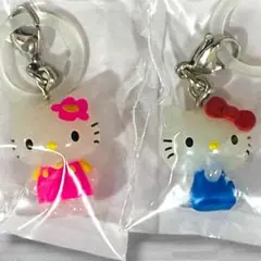 【未開封】チャーミーキティ 小悪魔 めじるしアクセサリー 2点Ａセット ガチャ