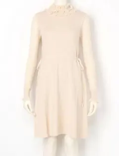 ☆未使用☆ リリーブラウン ☆ ワンピース ドレス ウエストリボン ホワイト