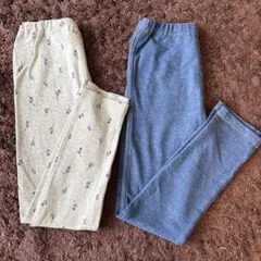 美品　UNIQLO レギンス 2本120cm