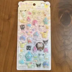 正規品　サンリオキャラクターズ　うるちゅるPOPSEAL 立体シール