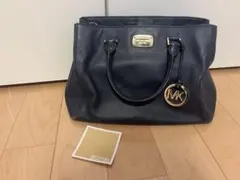 MICHAEL KORS ネイビー トートバッグ