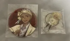 ツイステ ミニアクリルスタンド 一番くじ 缶バッジ カリム 制服