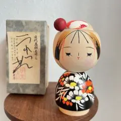 By Koumura香村作 創作こけし20cm/400g花模様 署名入り - メルカリ