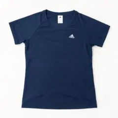adidas アディダス ラウンドネック半袖 Tシャツ ロゴマーク 速乾性