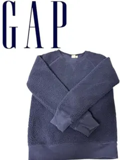 【即購入OK】GAP キッズ フリース トレーナー　ネイビー L