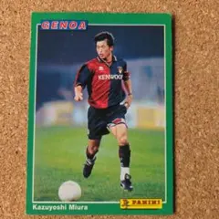 panini 三浦知良 ジェノア 95 セリエAサインカード 日本代表 | Mercari