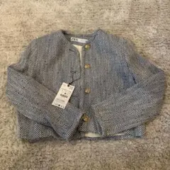 ZARA ヘリンボーン柄 ジャケット L