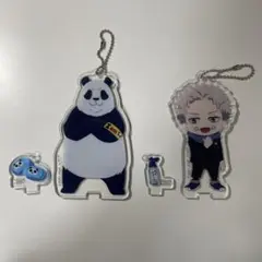 呪術廻戦0 みつめて！アクリルチャーム 狗巻棘 パンダ