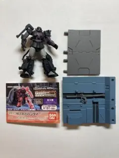 ガンダム ジーサイトスペクトラム 高機動型ザク 黒い三連星専用機 1/350