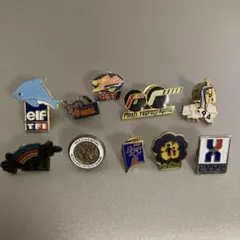 ピンバッジ 10個セット イベント・学校関連　欧州ヴィンテージ　11