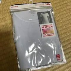 UNIQLO HEATTECH Tシャツ 120 ライトブルー