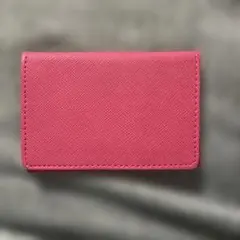 【ほぼ未使用！】colorim カラリム 名刺入れ ピンクのサムネイル