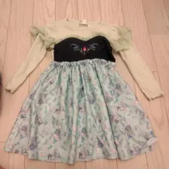 アナ雪 ワンピース 100cm アナと雪の女王 エルサ