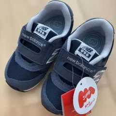 【新品未使用】new balance ネイビー スニーカー　14.5cm