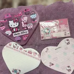 キティレターセット　ハートプラスチックケース入り
