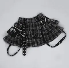 dimmoire PUNKフリルミニスカート【チェック】