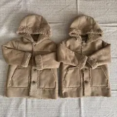 ZARA baby kidsフェイクスエードコート　110cm
