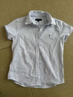 Ralph Lauren ストライプ半袖シャツ 150