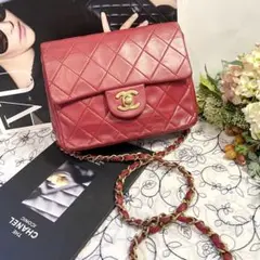 CHANEL シャネル【美品】マトラッセ ダブルフラップ チェーンショルダーのサムネイル